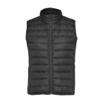 Isolerend vest van polyester met dons voor dames 290 g/m2 Roly kleur grafiet