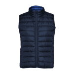 Isolerend vest van polyester met dons voor dames 290 g/m2 Roly kleur marineblauw