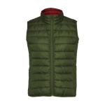 Isolerend vest van polyester met dons voor dames 290 g/m2 Roly kleur miliair groen