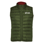 Isolerend vest van polyester met dons voor dames 290 g/m2 Roly met afdrukgebied