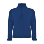 Unisex softshell jas van polyester met 3 lagen 300 g/m2 Roly kleur koningsblauw