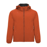 Unisex softshell jas van polyester en elastaan 300 g/m2 Roly kleur oranje