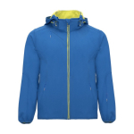 Unisex softshell jas van polyester en elastaan 300 g/m2 Roly kleur koningsblauw