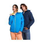 Unisex softshell jas van polyester en elastaan 300 g/m2 Roly kleur marineblauw luxe weergave 2