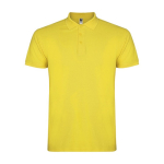 Poloshirt van 100% katoen piqué voor kinderen 200 g/m2 Roly kleur geel