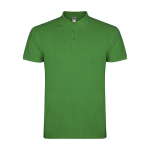 Poloshirt van 100% katoen piqué voor kinderen 200 g/m2 Roly kleur tropisch groen