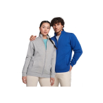 Unisex trui met perkins kraag van katoen en polyester 280 g/m2 Roly kleur marineblauw luxe weergave 2