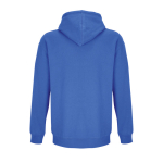 Katoenen en polyester hoodie SOL'S Carter 280 g/m2 kleur koningsblauw achter aanzicht