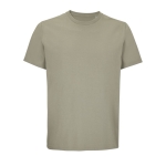 Unisex T-shirt 100% biologisch katoen SOL'S Legend 175 g/m2 kleur khaki negende weergave