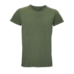 Unisex katoenen T-shirt met ronde hals SOL'S Crusader 150 g/m2 kleur miliair groen