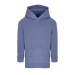 Kinder sweatshirt van katoen en polyester SOL'S Condor 280 g/m2 kleur blauw