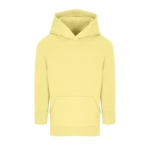 Kinder sweatshirt van katoen en polyester SOL'S Condor 280 g/m2 kleur lichtgeel