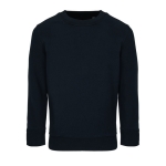 Kinder sweatshirt van gerecycled katoen SOL'S Columbia 280 g/m2 kleur zwart