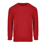 Kinder sweatshirt van gerecycled katoen SOL'S Columbia 280 g/m2 kleur rood