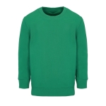 Kinder sweatshirt van gerecycled katoen SOL'S Columbia 280 g/m2 kleur groen achtste weergave