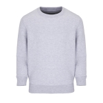 Kinder sweatshirt van gerecycled katoen SOL'S Columbia 280 g/m2 kleur lichtgrijs