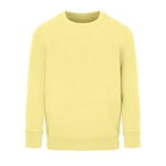 Kinder sweatshirt van gerecycled katoen SOL'S Columbia 280 g/m2 kleur lichtgeel