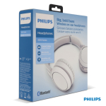 Phillips Draadloze opvouwbare kopetelefoon met Bass Boost-knop kleur wit zevende weergave