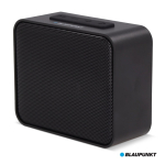 Compacte draagbare speaker met metalen kleuren design kleur zwart