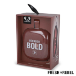 Draagbare waterbestendige speaker Fresh 'n Rebel Rockbox Bold kleur mahonie vijfde weergave