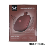 Draagbare waterbestendige speaker Fresh 'n Rebel Rockbox Bold kleur mahonie zevende weergave