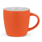 Keramische mok in verschillende moderne kleuren 250ml kleur oranje