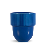 Stapelbare mok met origineel design in vele kleuren 270ml kleur blauw