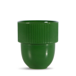 Stapelbare mok met origineel design in vele kleuren 270ml kleur groen