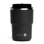 Dubbelwandige take away beker met Asobu-technologie 355ml kleur zwart