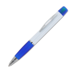 Draaipen met markeerstift aan de bovenkant kleur wit/blauw