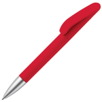 Gerecyclede ABS pen in matte kleuren kleur rood