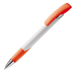 Pen bedrukken van plastic en metaal met kleurdetails kleur oranje