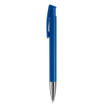 Matte kleurrijke plastic pen gemaakt in de EU kleur blauw derde weergave