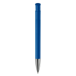 Matte kleurrijke plastic pen gemaakt in de EU kleur blauw vierde weergave