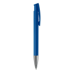 Matte kleurrijke plastic pen gemaakt in de EU kleur blauw vijfde weergave