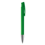 Matte kleurrijke plastic pen gemaakt in de EU kleur groen vijfde weergave