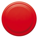 Klassieke unicolor plastic frisbee voor personalisatie kleur rood tweede weergave