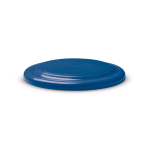 Klassieke unicolor plastic frisbee voor personalisatie kleur donkerblauw