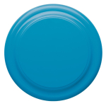 Klassieke unicolor plastic frisbee voor personalisatie kleur lichtblauw tweede weergave