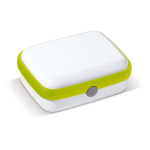 Harde plastic lunchbox met levendige kleurenontwerpen 1000ml kleur lichtgroen