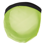 Opvouwbare nylon frisbee beschikbaar in verschillende kleuren met hoes kleur groen