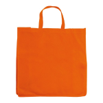 Grote non-woven boodschappentas in verschillende kleuren 75 g/m2 kleur oranje tweede weergave