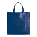 Non woven tas met bijpassende lange handvaten, capaciteit 10kg kleur donkerblauw tweede weergave