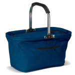 Opvouwbare picknickkoeltas met isolerend materiaal 25 kg kleur donkerblauw