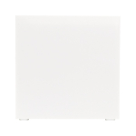 Kubus van 800 blanco notitievelletjes in een pennenhouder 10x10x10cm kleur wit vierde weergave