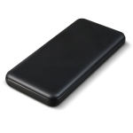 Powerbank met USB-A en type C poorten 10.000 mAh kleur zwart