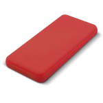 Powerbank met USB-A en type C poorten 10.000 mAh kleur rood