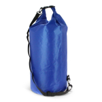 Waterdichte canvas tas in verschillende kleuren met capaciteit van 25L kleur donkerblauw