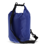 Waterdichte canvas tas in verschillende kleuren met capaciteit van 5L kleur donkerblauw