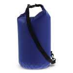 Waterdichte canvas tas in verschillende kleuren met capaciteit van 15L kleur donkerblauw